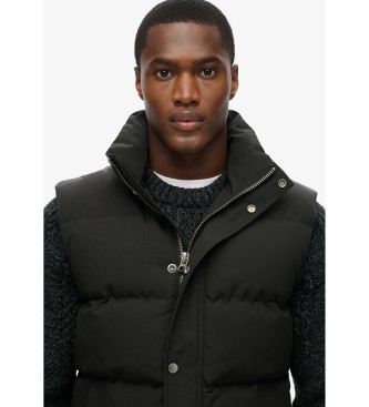 Superdry Gilet zonder kap Everest zwart