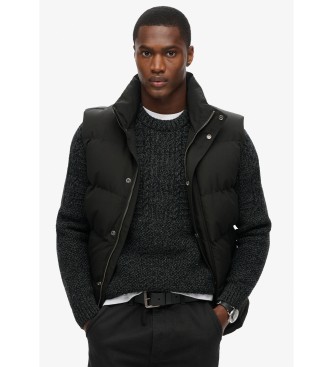 Superdry Gilet sans capuche Everest noir