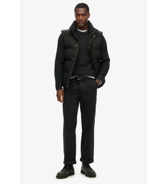 Superdry Gilet sans capuche Everest noir