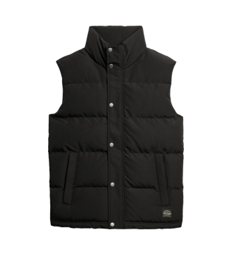 Superdry Gilet zonder kap Everest zwart