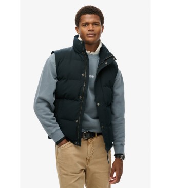 Superdry Vest uden htte Everest navy