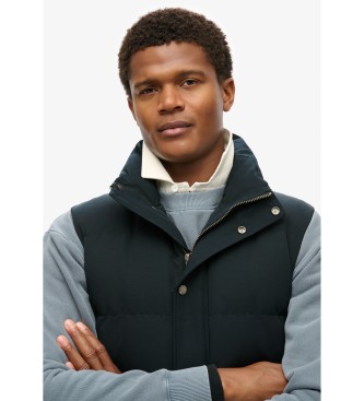 Superdry Gilet senza cappuccio Everest blu scuro