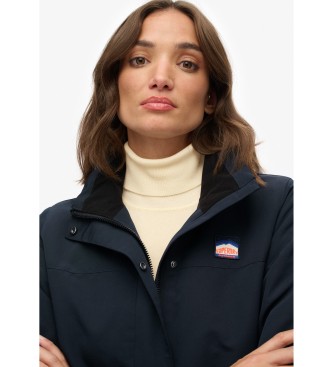 Superdry Kurtka w kolorze granatowym