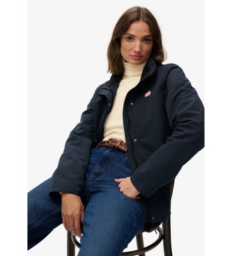 Superdry Kurtka w kolorze granatowym