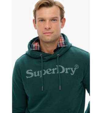 Superdry NY Venue green sweatshirt