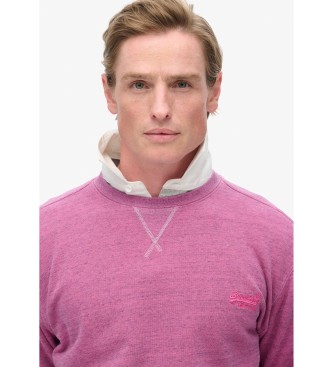 Superdry Sweatshirt Od Marl Crew pink