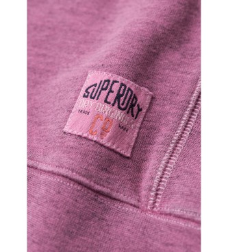 Superdry Sweater Od Marl Crew roze