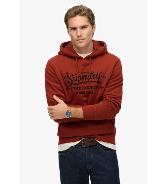 Superdry Outdoor Co Relaxed Sweatshirt red