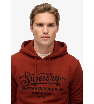 Superdry Outdoor Co Relaxed Sweatshirt red
