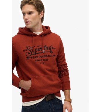 Superdry Outdoor Co Relaxed Sweatshirt red