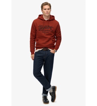 Superdry Outdoor Co Relaxed Sweatshirt red