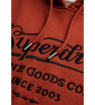 Superdry Outdoor Co Relaxed Sweatshirt red
