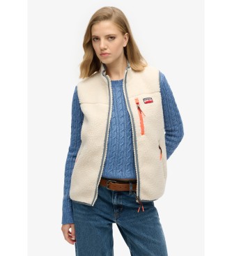 Superdry Outdoor Vest off-white