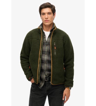 Superdry Veste Outdoor Full Zip verte