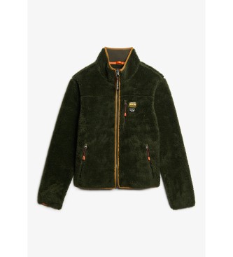 Superdry Veste Outdoor Full Zip verte