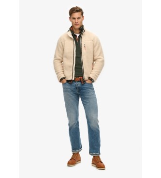 Superdry Outdoor Fleece Full Zip Fleece beige