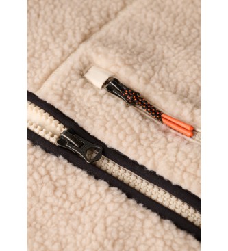Superdry Outdoor Fleece Full Zip Fleece beige