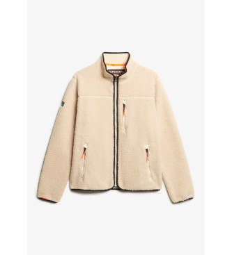 Superdry Outdoor Fleece Full Zip Fleece beige