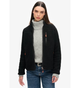 Superdry Outdoor Fleece Full Zip Fleece sort