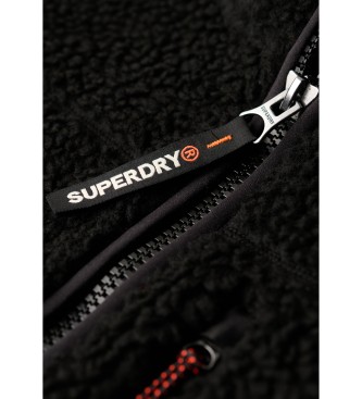 Superdry Outdoor Fleece Full Zip Fleece sort