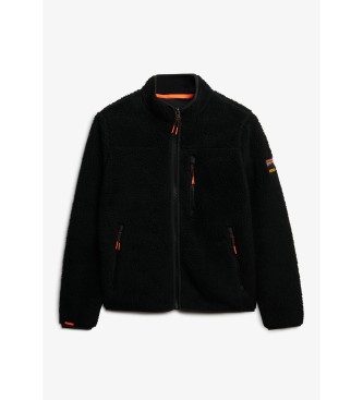Superdry Outdoor Fleece Full Zip Fleece sort