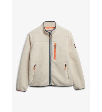 Superdry Polaire Full Zip beige