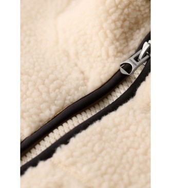 Superdry Polaire Half Zip Outdoor beige
