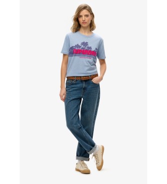 Superdry Outdoor T-shirt blauw