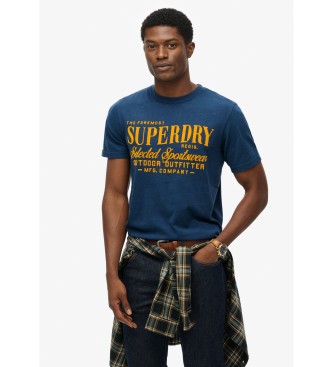 Superdry Outdoor Supply majica modra