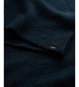 Superdry Prevelika obleka mornarske barve