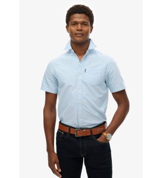 Superdry Chemise Oxford bleue