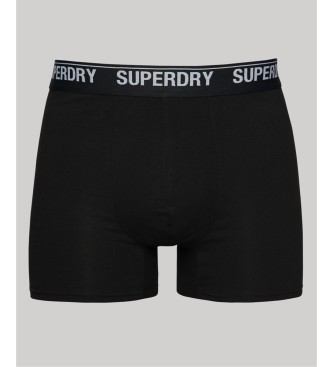 Superdry Pack de 3 cuecas boxer em algod