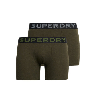 Superdry Pack 3 Boxershorts i ekologisk bomull grn