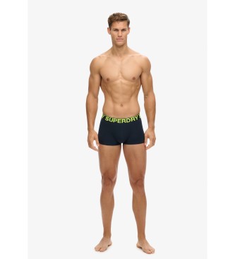 Superdry Pack de 2 Bxers Clsicos gris, marino 