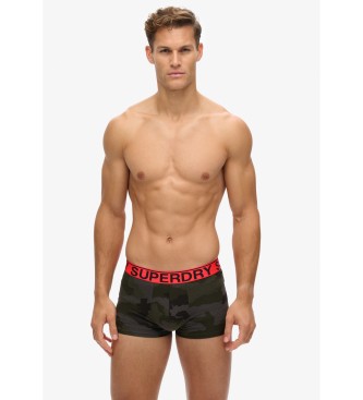 Superdry Paket 2 klasičnih bokseric črne barve