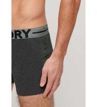 Superdry Pack 3 Boxer shorts Marca grey