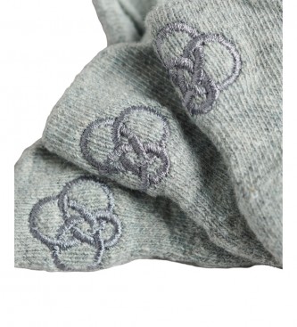 Superdry Pack of grey organic cotton sports socks