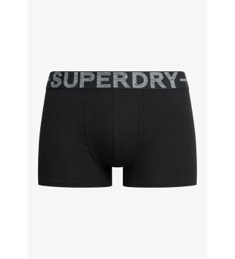 Superdry Paket 3 bokserjev Marca black