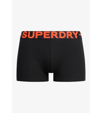 Superdry Paket 3 bokserjev Marca black