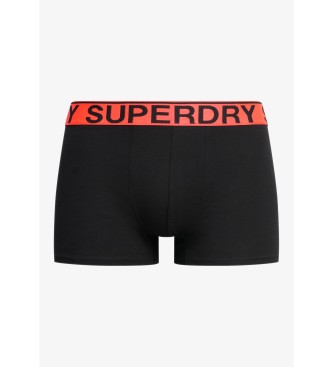 Superdry Paket 3 bokserjev Blagovna znamka oranžna, siva, črna