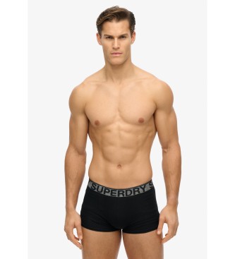 Superdry Paket 3 bokserjev Marca black