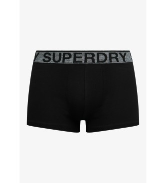 Superdry Paket 3 bokserjev Marca black