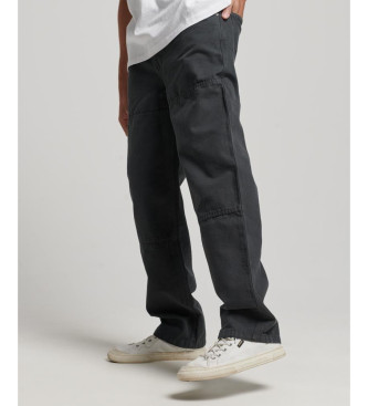 Superdry Carpenter trousers black