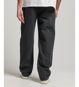 Superdry Pantaln Carpenter negro