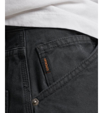 Superdry Schreinerhose schwarz