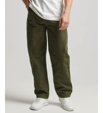 Superdry Pantaloni verdi da carpentiere