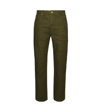 Superdry Carpenter green trousers