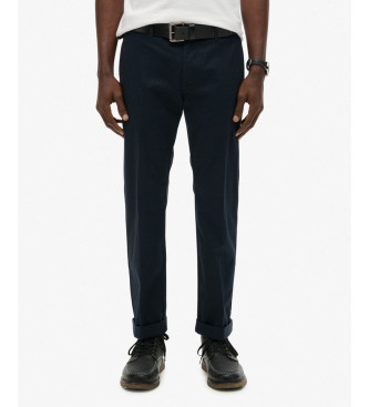 Superdry Premium Regular Regular Chino Trousers navy