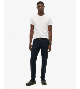 Superdry Premium Regular Regular Chino Trousers navy
