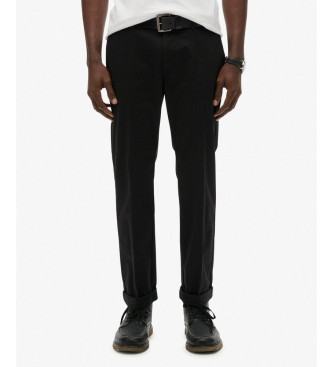 Superdry Premium Regular Chino Trousers black
